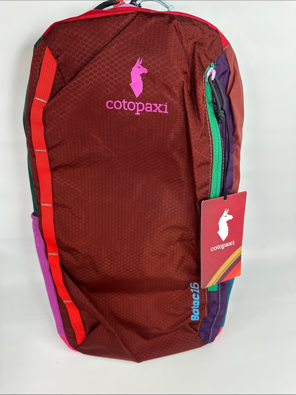 Cotopaxi Batac Del Día 16L Backpack One-of-a-Kind Multicolor Lightweight Daypack